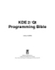 KDE 2/Qt Programming Bible