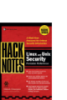 Hacknote Linux and Unix Security Portable Reference