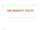 Bài tập thực hành MicroSoft Excel 8