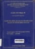  Nghiên cứu động lực học chuyển động Ô tô du lịch với truyền động thủy lực: Luận văn thạc sĩ 605246