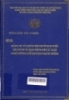     Đánh giá tác động môi trường do việc xây dựng và hoạt động khu du lịch nghỉ dưỡng suối khoáng Chánh Thắng: Khóa luận tốt nghiệp