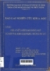 Điều chế Chitosan dạng hạt để hấp phụ kim loại nặng trong nước: Báo cáo nghiên cứu khoa học