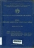 Hấp thụ ASEN bằng than hoạt tính:Báo cáo nghiên cứu khoa học cấp trường SV69-2008