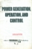 Power generation operation and control: Vol 2