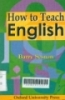 How to teach Enlish