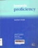 Towards proficiency : Teacher's book