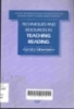 Techniques and resources in teaching reading