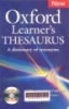 Oxford learner's thesaurus a dictionary of synonyms