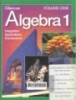 Algebra 1: Integration applications connections, Vol.1