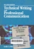 Technical writing and professional communication