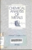 Chemical analysis of metals. -- ASTM: Philadelphia, 1987