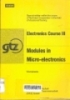 Electronics course III Modules in micro - electronics: Worksheets