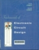 Fundamentals of electronic circuit design 