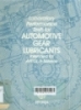 Laboratory performance tests for automotive gear lubricants intended for api gl - 5 service