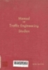 Manual of traffic engineering studies