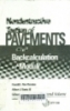 Nondestructive testing of pavements of backcalculation of moduli : Second volume 