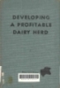 Developing a frofitable dairy herd