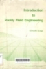 Introduction to paddy field engineering