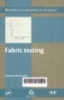 Fabric testing: Woodhead publishing in textiles