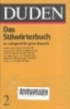 Duden: Stilworterbuch der deutschen sprache, Duden band 2. -- 1st ed