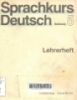 Sprachkurs deutsch: Lehrerheft Ulrich Haussermann...(et all) Neufassung5