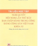 Nghị Quyết Hội Nghị Lần Thứ Bảy Ban Chấp Hành Trung Ương Đảng Cộng Sản Việt Nam Khóa XI