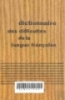 Dictionnaire des difficultés de la languge Francaise