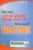     Thực hành xử lý nhanh bảng tính với Excel 2002/