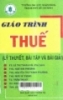 Giáo trình thuế