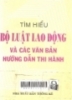   Tìm hiểu bộ luật lao động và các văn bản hướng dẫn thi hành