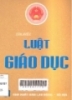 Luật giáo dục: Có hiệu lực 01/01/2006