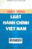    Giáo trình luật hành chính Việt Nam