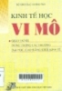 Kinh tế học vi mô: Giáo trình dùng trong các trường Đại học, Cao đẳng khối kinh tế