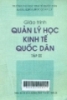  Giáo trình quản lý học kinh tế quốc dân - Tập 2