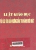  Luật giáo dục và các văn bản hướng dẫn thi hành mới nhất