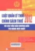 Luật quản lý thuế chính sách thuế 2012 và các văn bản hướng dẫn thi hành mới nhất ( Áp dụng từ 01 - 07 - 2012 )