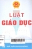 Luật giáo dục