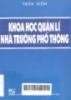 
Khoa học quản lý nhà trường phổ thông