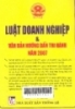 Luật doanh nghiệp và văn bản hướng dẫn thi hành năm 2007: Nghị định số 24/2007/NĐ - CP ngày 14 - 02 - 2007 của chính phủ quy định chi tiết thi hành luật thuế thu nhập doanh nghiệp