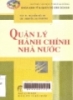 Quản lý hành chính nhà nước