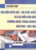 
Tuyển tập các mẫu diễn văn - bài phát biểu và các mẫu văn bản thường dùng trong ngành Giáo dục - Đào tạo