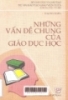 Những vấn đề chung của giáo dục học