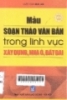 
Mẫu soạn thảo văn bản trong lĩnh vực xây dựng, nhà ở, đất đai