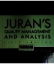 Juran's Quality Management and Analysis