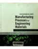 Manufacturing processes for engineering materials
