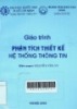 Giáo trình phân tích thiết kế hệ thống thông tin