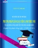 Đề cương chi tiết môn học Phương pháp giảng dạy tiếng Anh thiếu nhi (Teaching english to young learners) - Ngành Sư phạm tiếng Anh