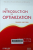 An Introduction to Optimization 4th Edition