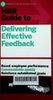 HBR Guide to Delivering Effective Feedback (HBR Guide Series)