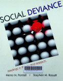 Social deviance : Readings in theory and research
